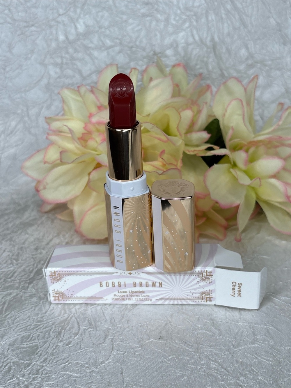 Bobbi Brown Luxe Lipstick Lim Ed - Sweet Cherry - Full Size New InBox